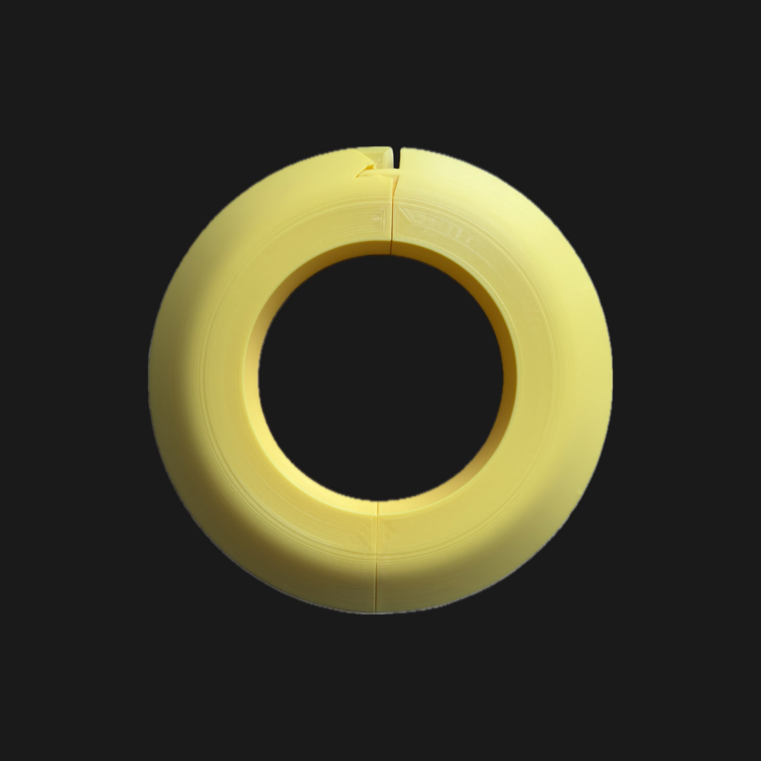 Pipe Gap Stop Collar 100 – 3D Printed Safety Collar | Layerbuilt®