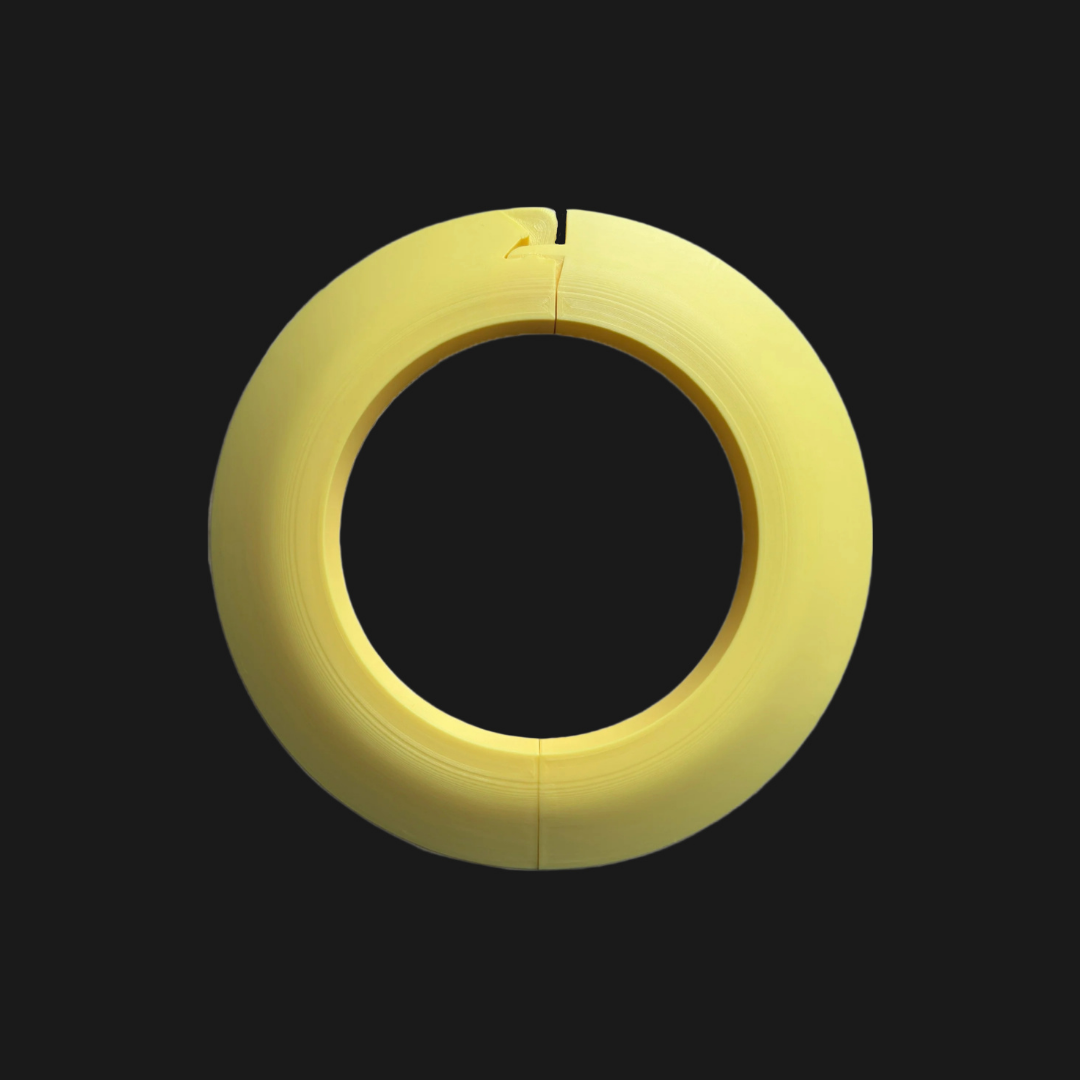 Pipe Gap Stop Collar 150 – 3D Printed Safety Collar | Layerbuilt®