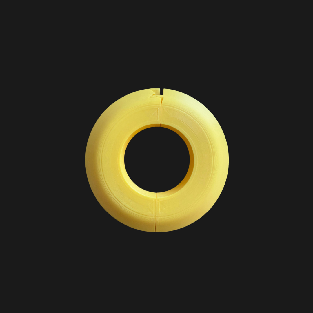 Pipe Gap Stop Collar 50 – 3D Printed Safety Collar | Layerbuilt®