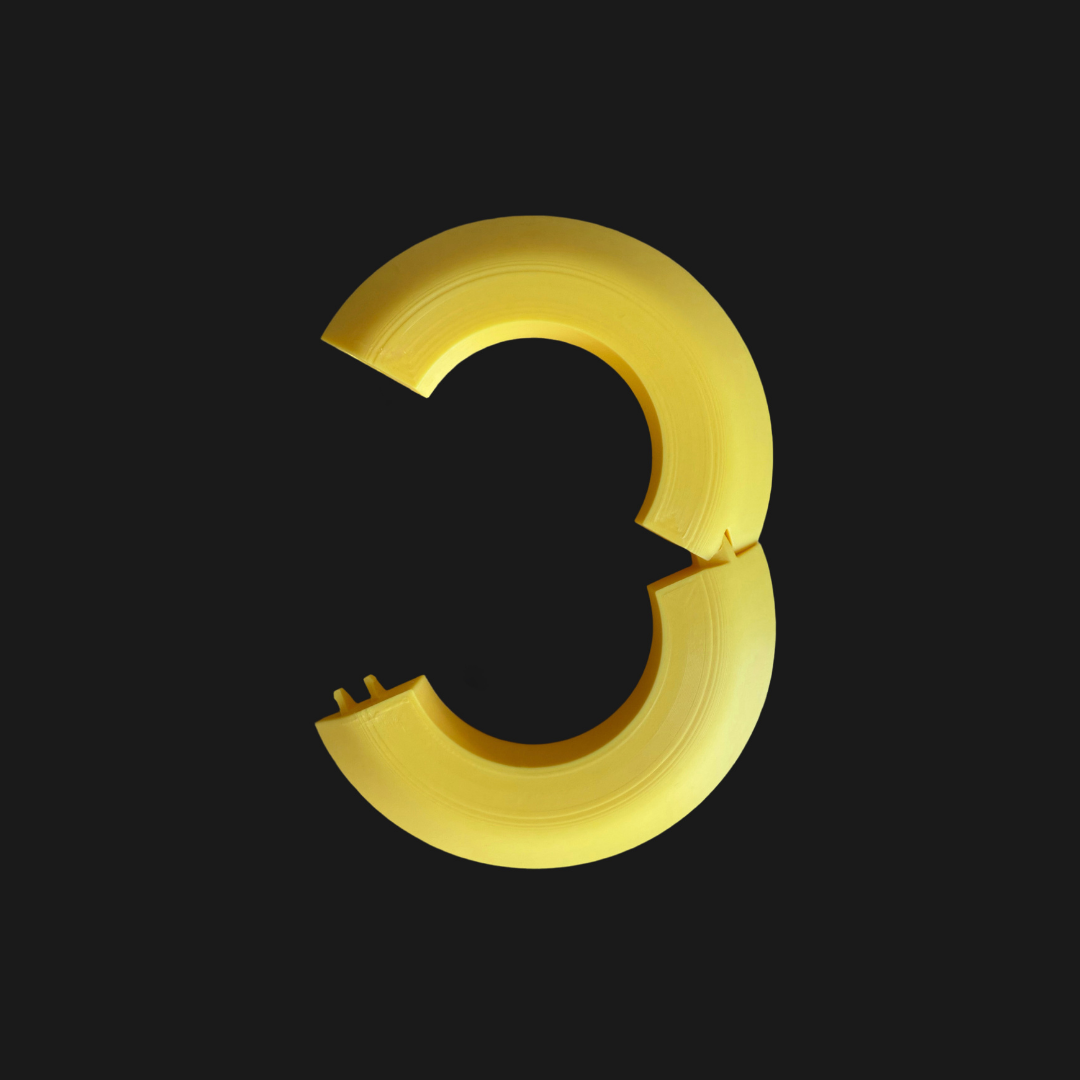 Pipe Gap Stop Collar 50 – 3D Printed Safety Collar | Layerbuilt®